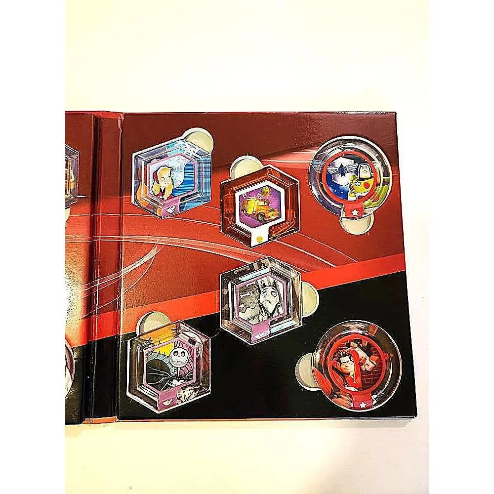 DISNEY INFINITY 1.0 Power Disc Album 23 Discs Complete Muppets Portal EUC